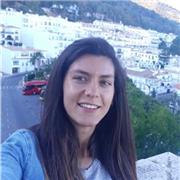 Profesora de inglés dinámico